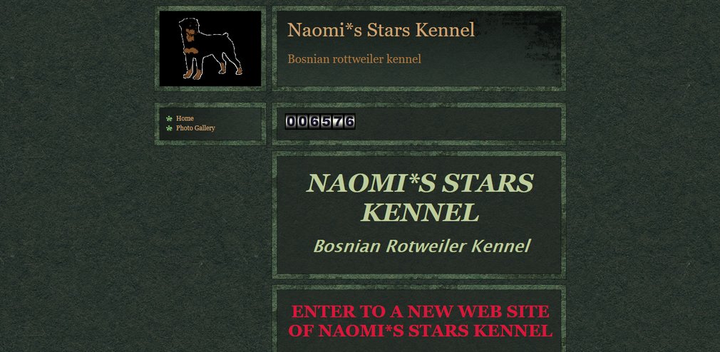 Naomis Star Kennel - Rottweiler - Bosnia